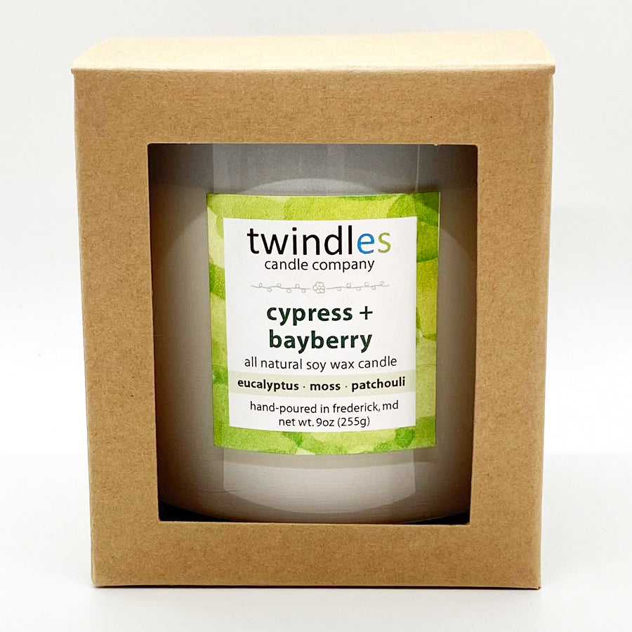 Cypress & Bayberry Soy Candle