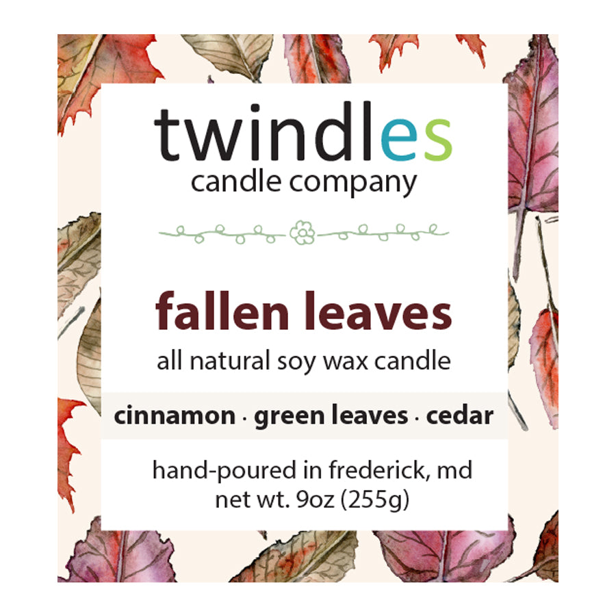 Fallen Leaves Soy Candle