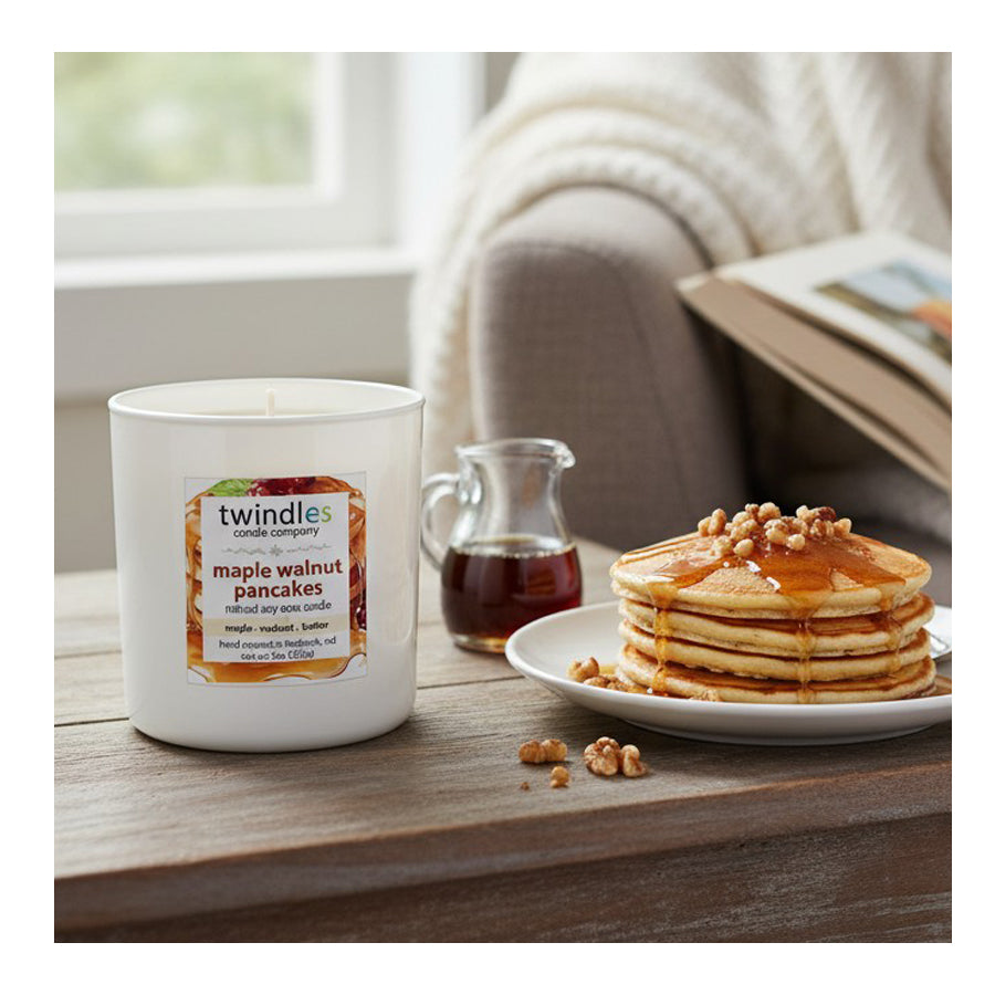 Maple Walnut Pancakes Soy Candle