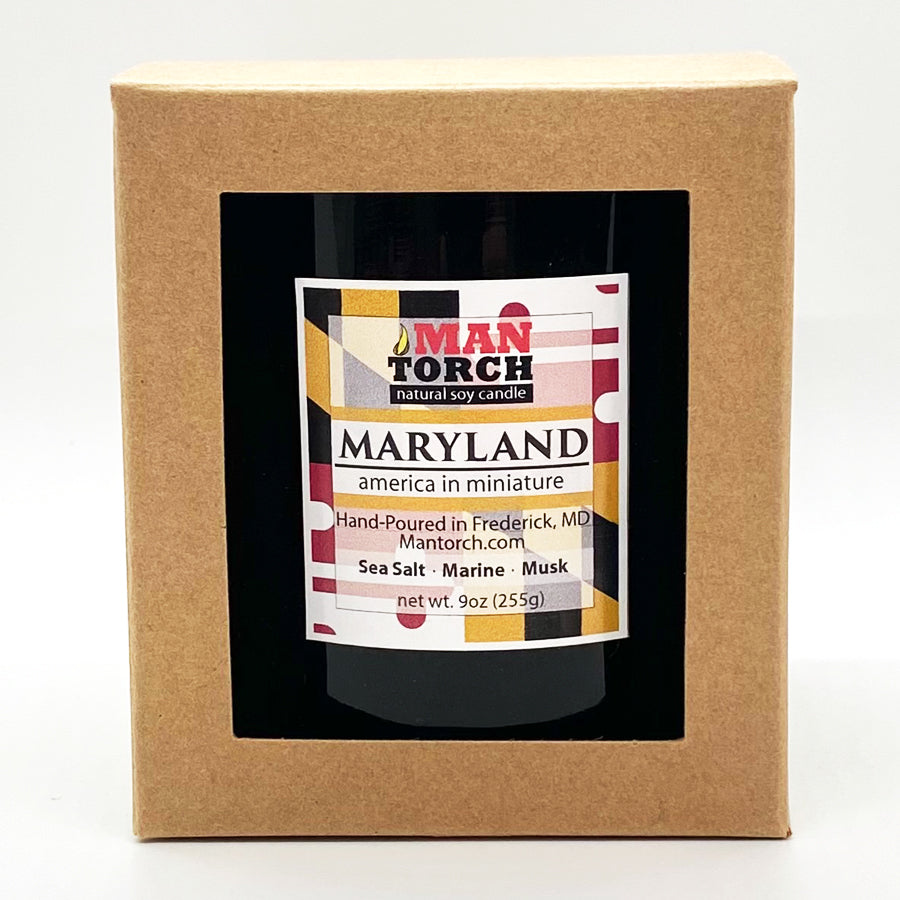Maryland Mantorch Soy Candle