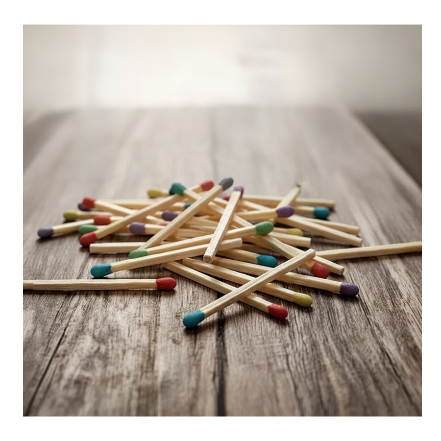 Rainbow Safety Matches – Gift-Ready