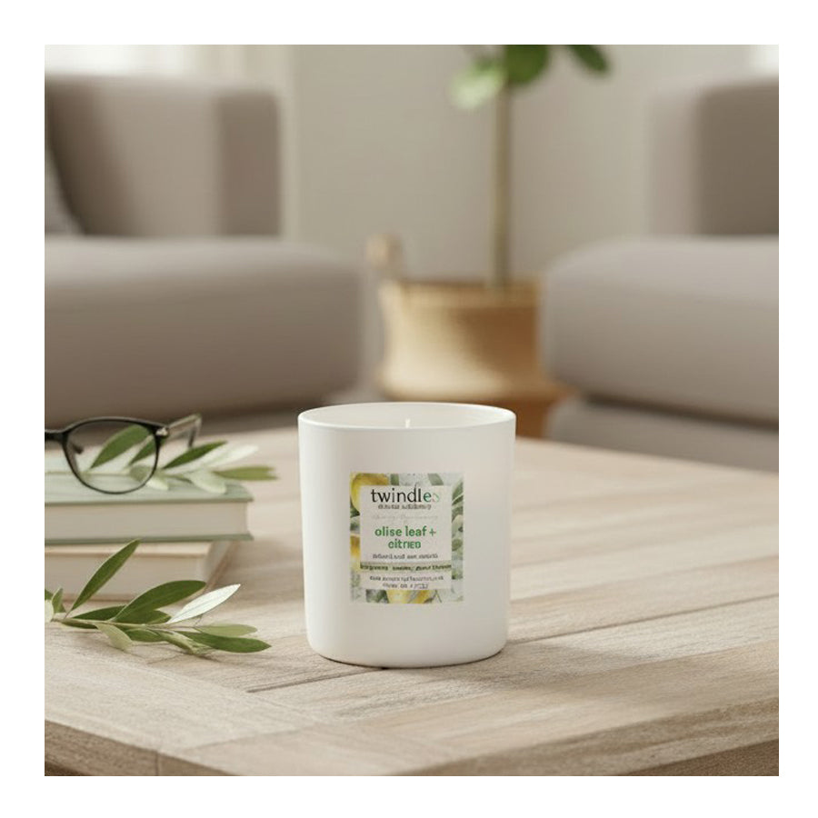 Olive Leaf & Citron Soy Candle