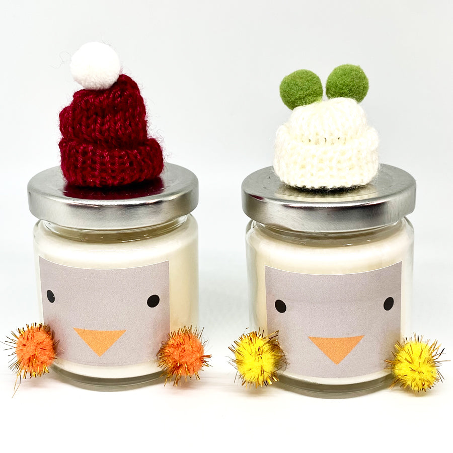 Mini Penguin Candle - Fraser Fir