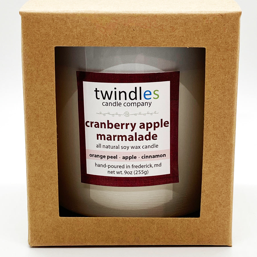 Cranberry Apple Marmalade Soy Candle