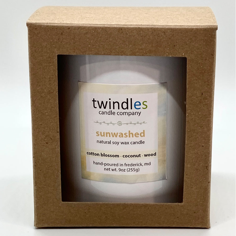 Sunwashed Soy Candle