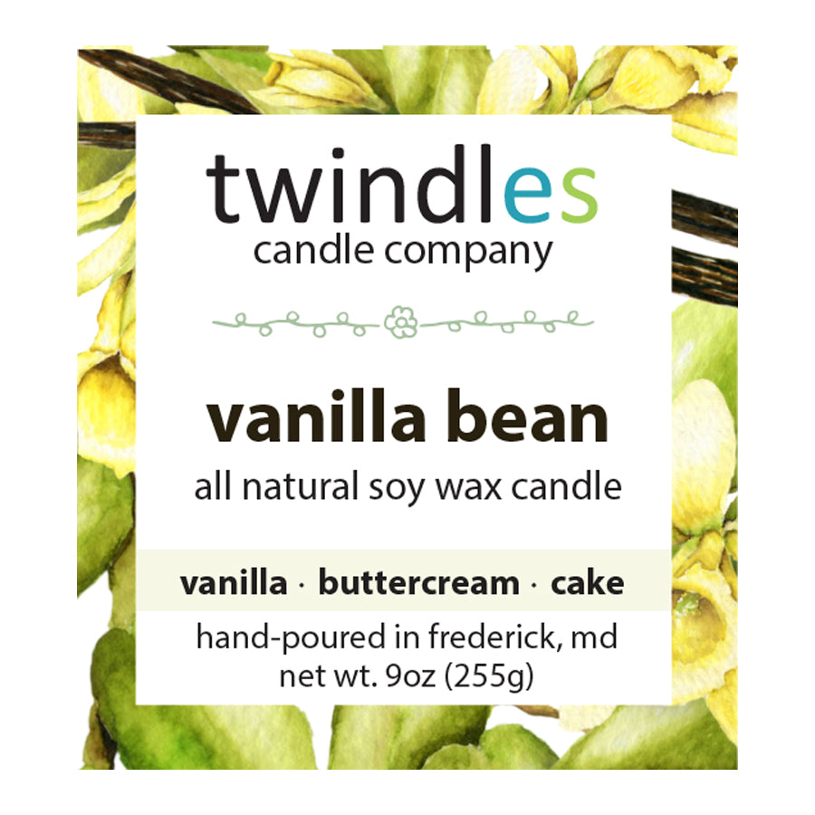 Vanilla Bean 9oz Candle