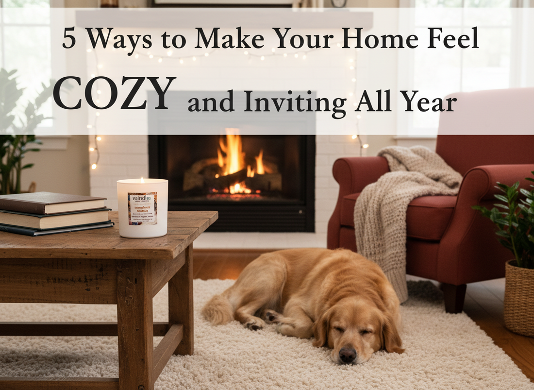 5 Ways to Make Your Home Feel Cozy and Inviting All Year