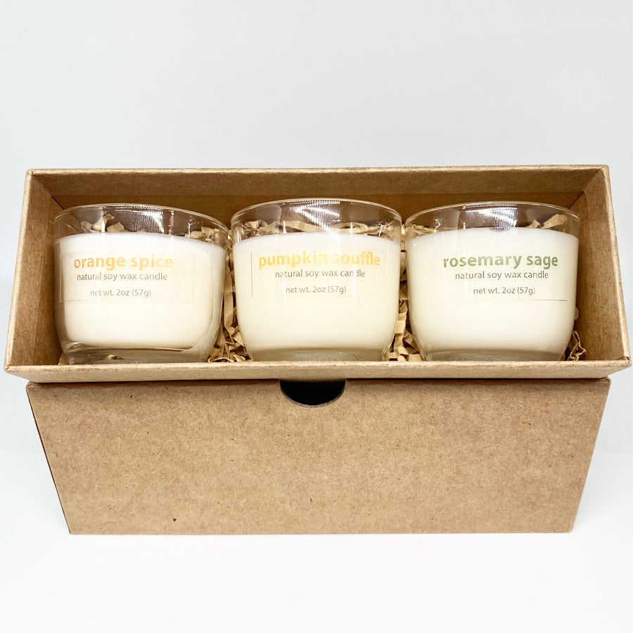 Autumn Votive Candle Set