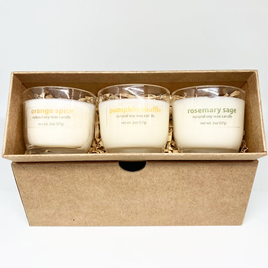 Autumn Votive Candle Set
