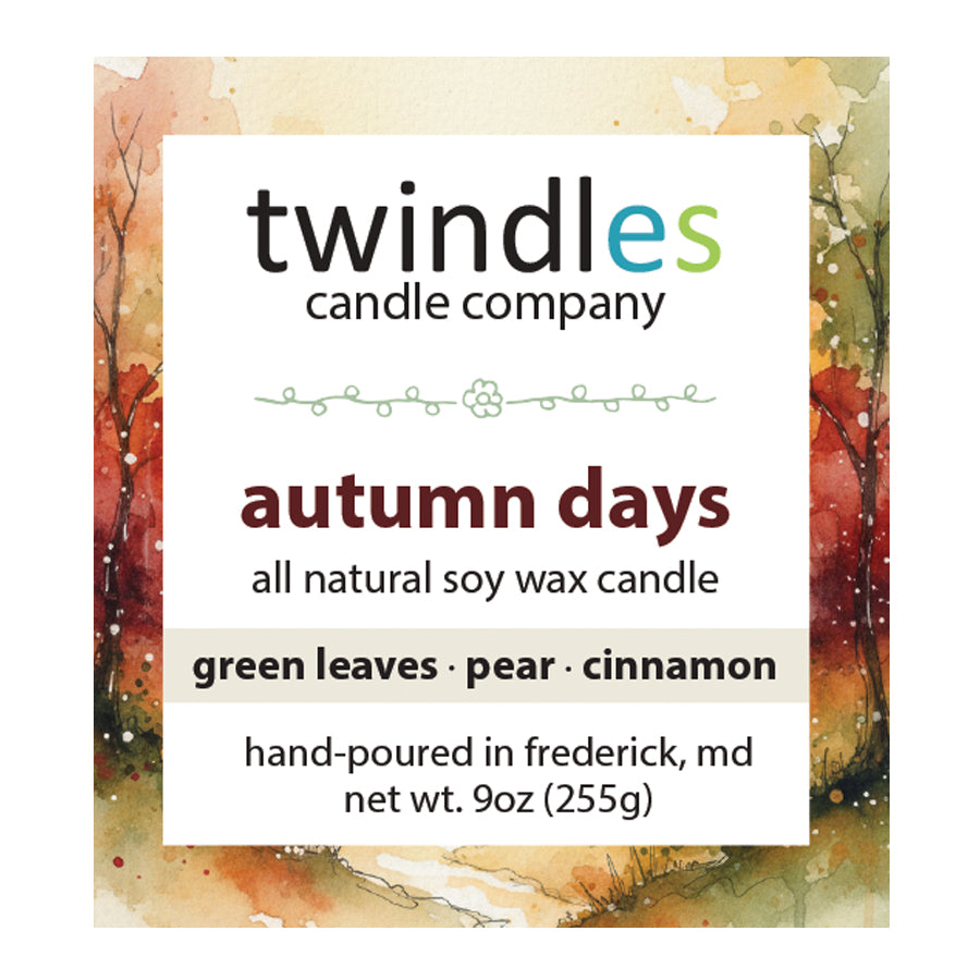 Autumn Days 9oz Candle