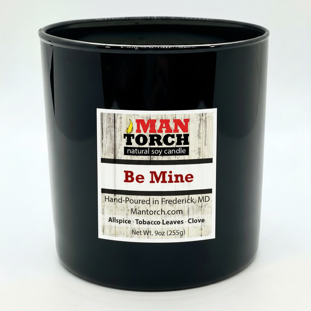 Be Mine Valentine Mantorch Soy Candle