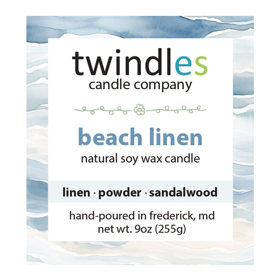 Beach Linen 9oz Candle
