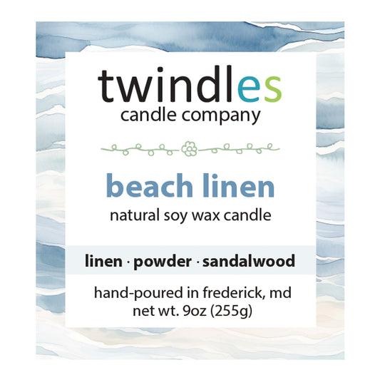 Beach Linen 9oz Candle