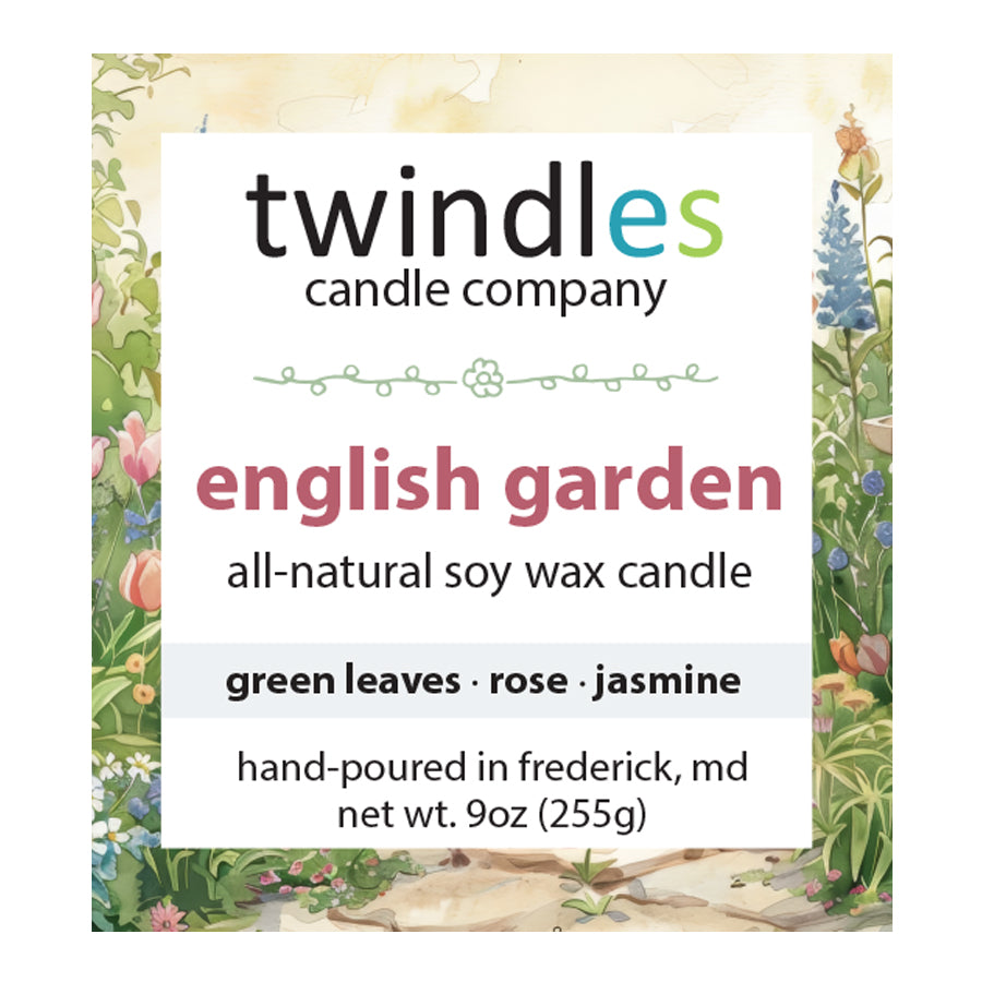 English Garden Soy Candle