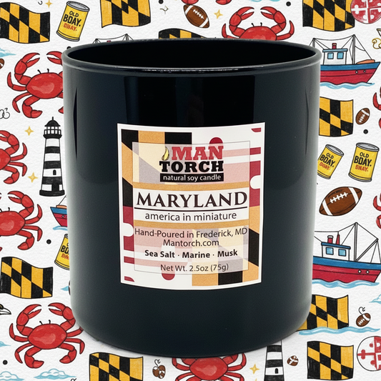 Maryland Mantorch Soy Candle