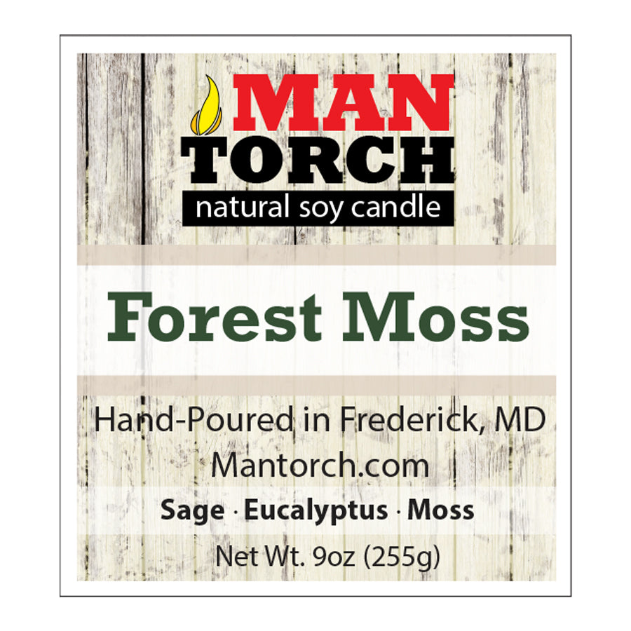 Forest Moss 9oz Candle