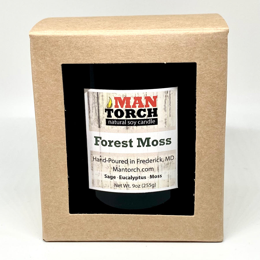 Forest Moss Mantorch Soy Candle