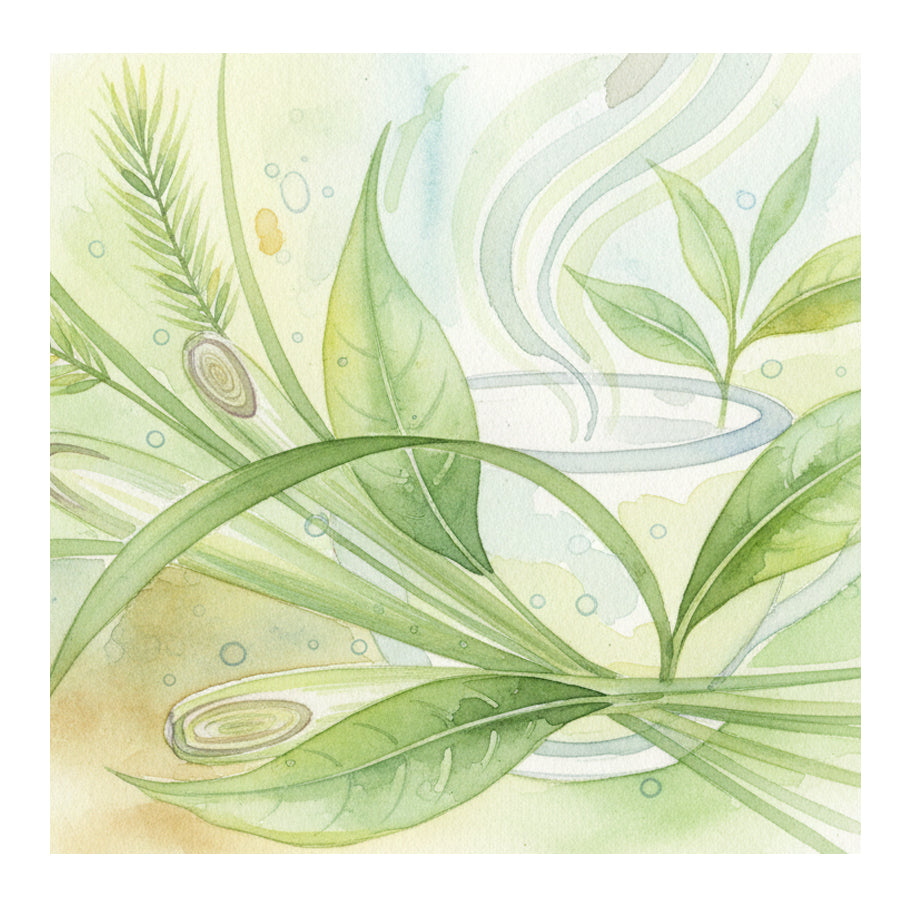 Green Tea & Lemongrass Soy Candle