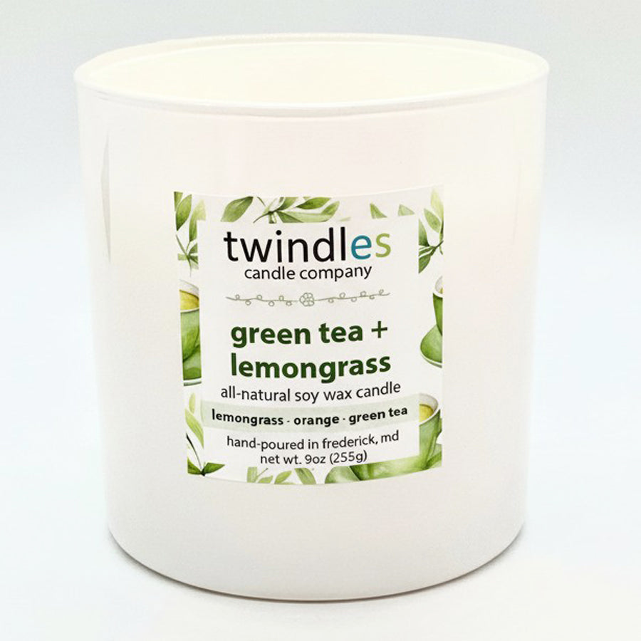 Green Tea & Lemongrass Soy Candle