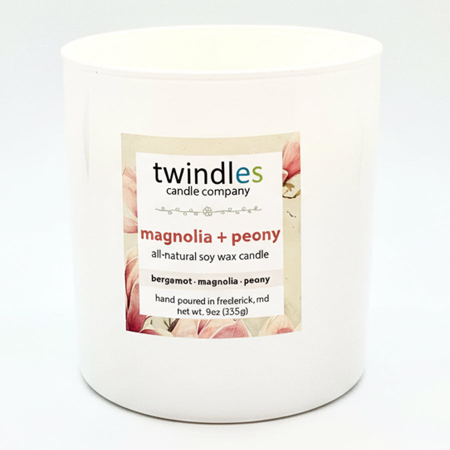 Magnolia & Peony Soy Candle