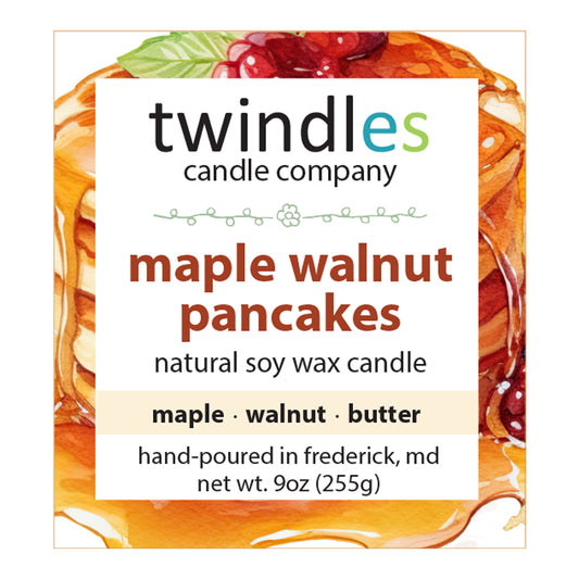 Maple Walnut Pancakes 9oz Candle