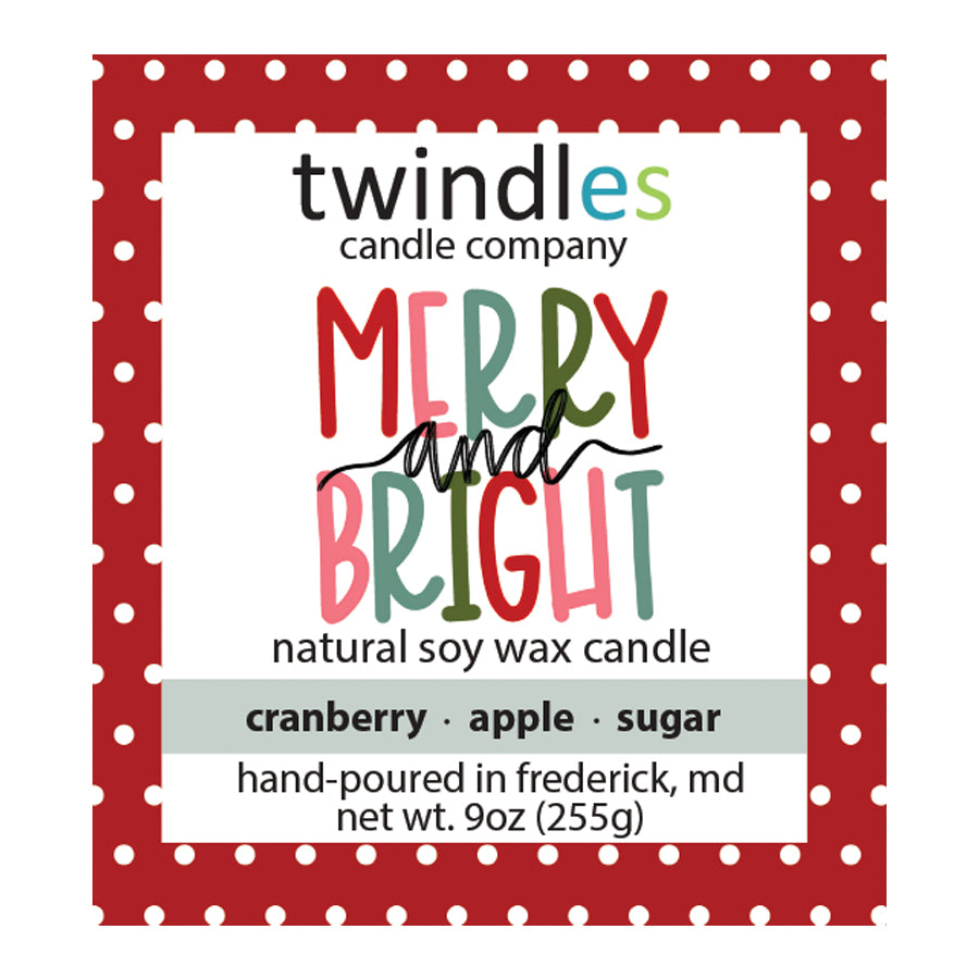 Merry + Bright 9oz Candle