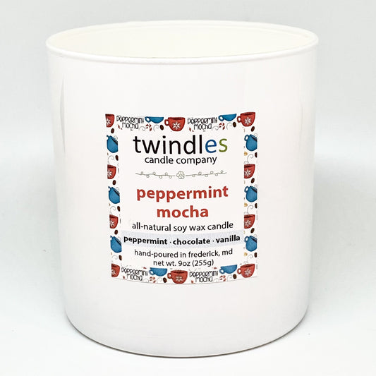 Peppermint Mocha 9oz Candle