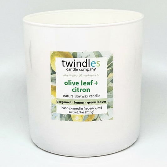Olive Leaf & Citron Soy Candle