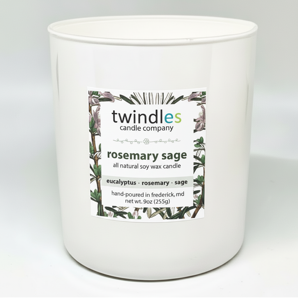 Rosemary Sage Soy Candle