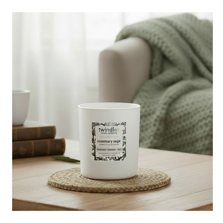 Rosemary Sage Soy Candle