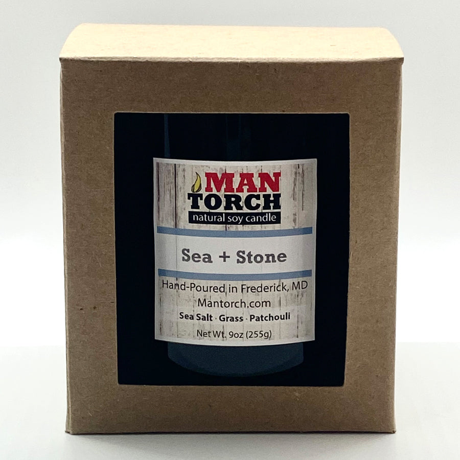 Sea & Stone Mantorch Soy Candle