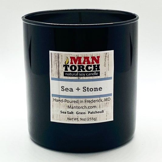 Sea & Stone Mantorch Soy Candle