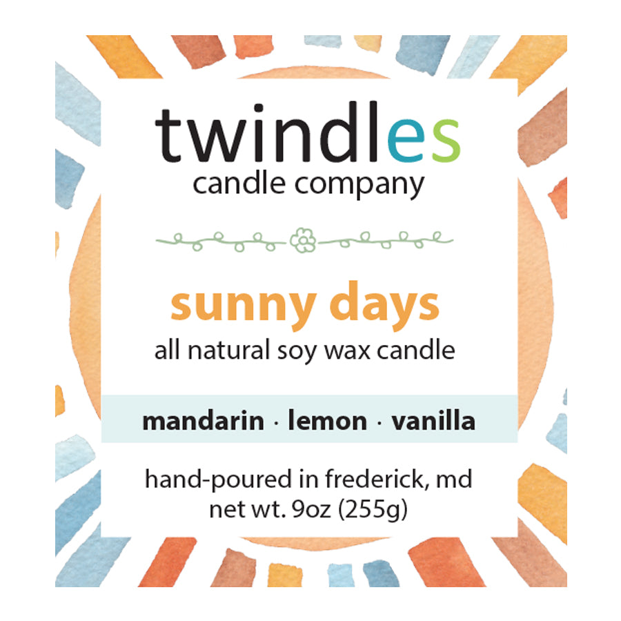Sunny Days 9oz Candle