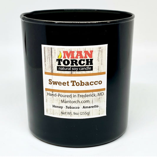 Sweet Tobacco Mantorch Soy Candle