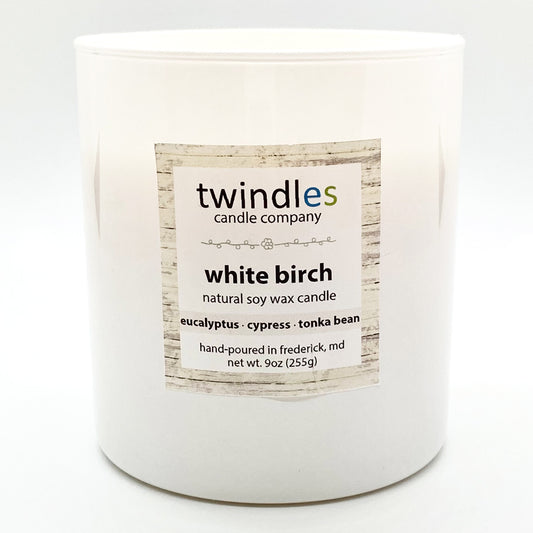 White Birch Soy Candle