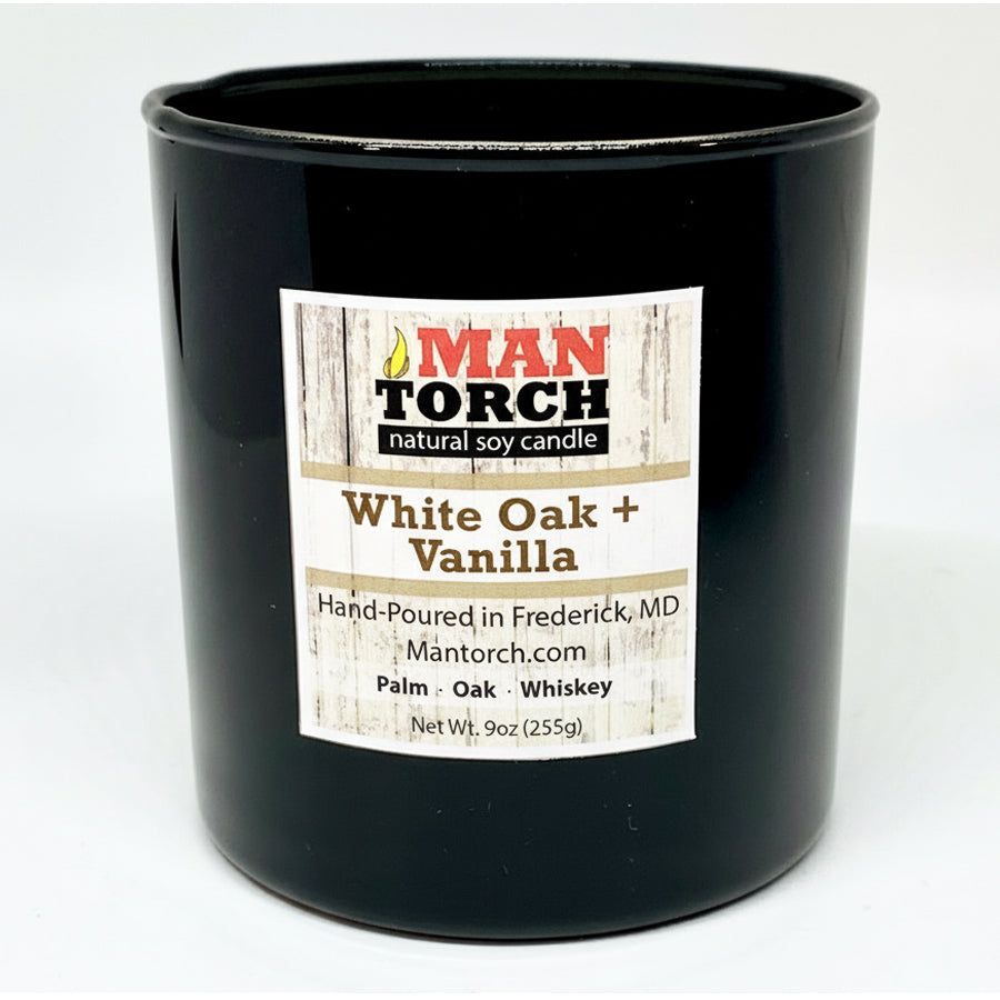 White Oak & Vanilla Soy Candle