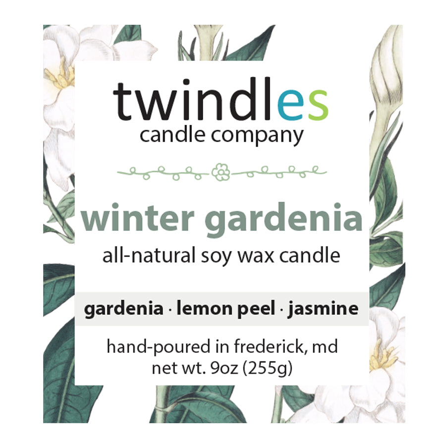 Winter Gardenia 9oz Candle
