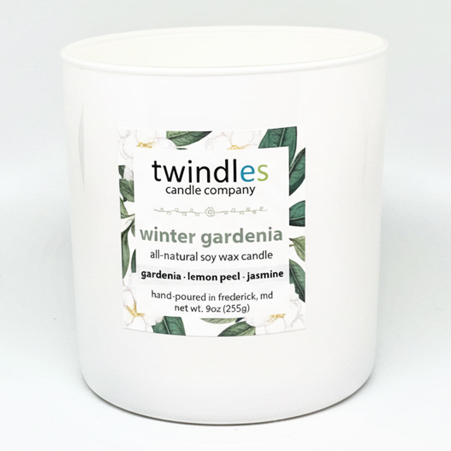 Winter Gardenia Soy Candle