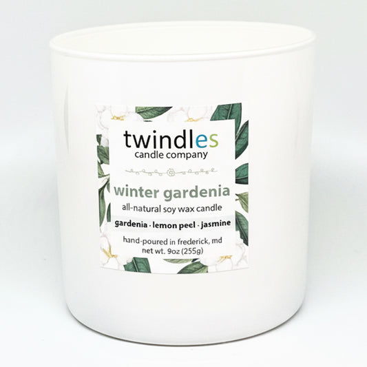 Winter Gardenia Soy Candle