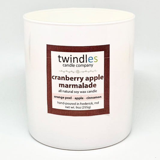 Cranberry Apple Marmalade Soy Candle