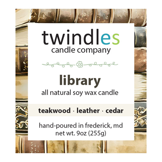 Library 9oz Candle